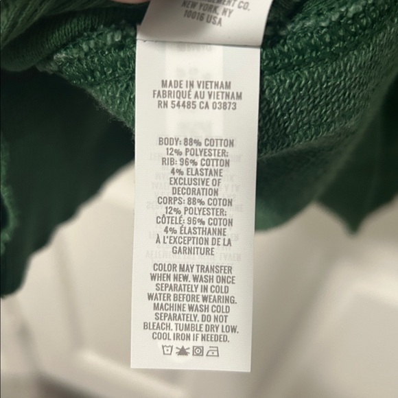 Aerie Green Crewneck Sweatshirt NWT Medium oversized - Picture 8 of 8